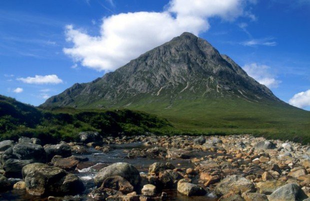 "Mountaineering at Buachaille Etive Mor (Stob Dearg)"