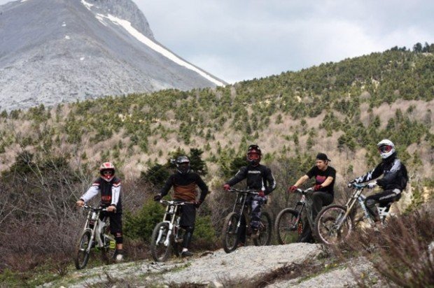 "Mtb Freeride at Dirfis Gravity Park"