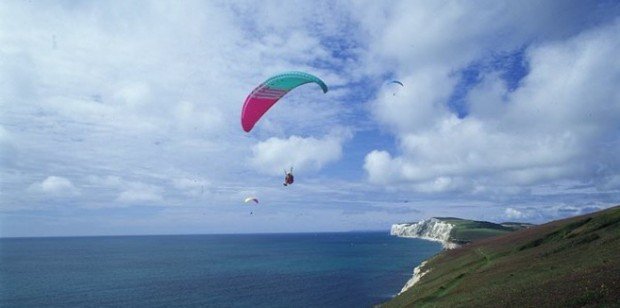 "Newport Beach Paragliding"