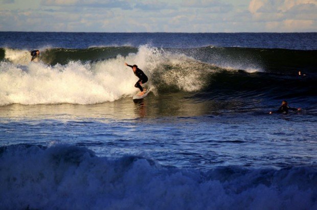 "Shelley Beach Surfing"