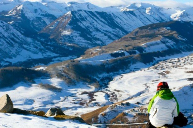 "Skiboarding at Crested Butte Mountain Resort"