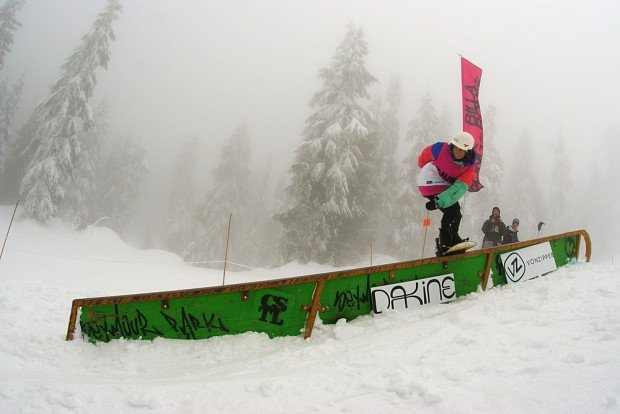 "Skiboarding at Mount Seymour"