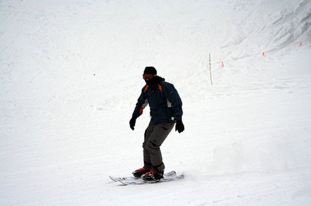 "Skiboarding at Mt Norquay"