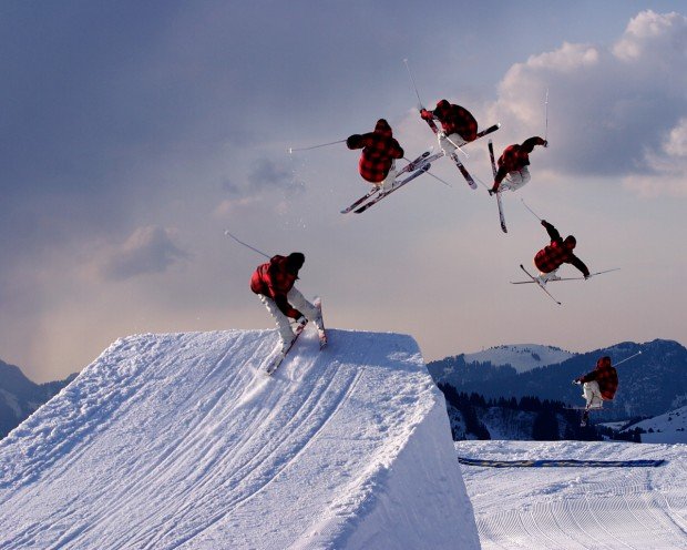 "Skiing Nanshan Ski Village"