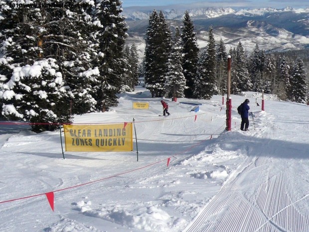 "Snowboarding at Beaver Creek Resort"