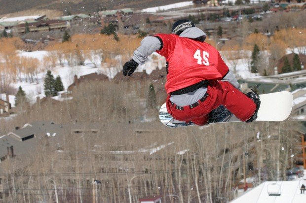 "Snowboarding at Canyon Ski Area"