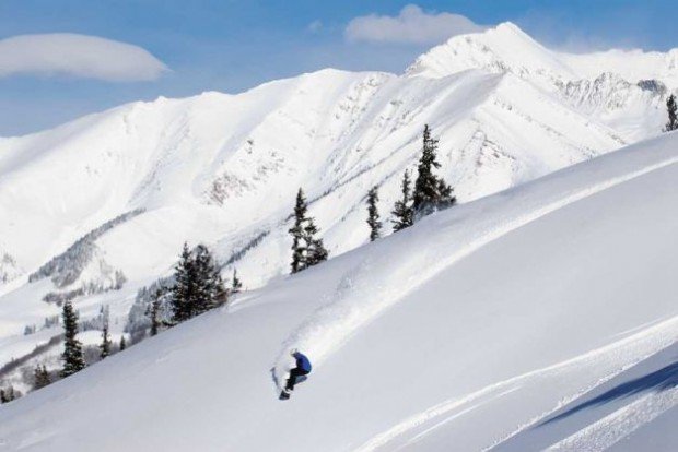 "Snowboarding at Crested Butte Mountain Resort"