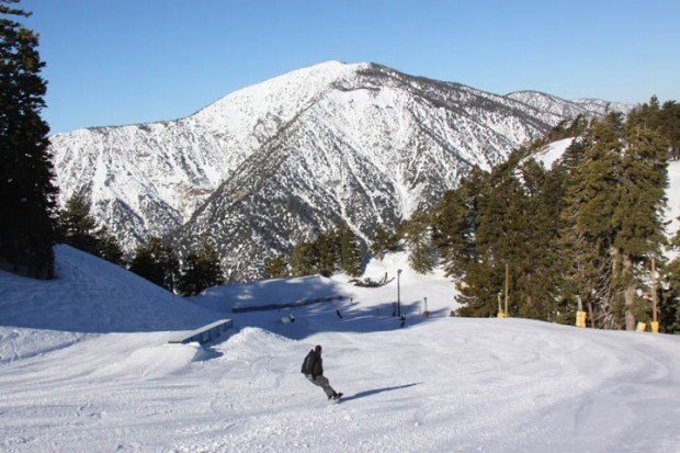 "Snowboarding at Fairmont Hot Springs Resort"