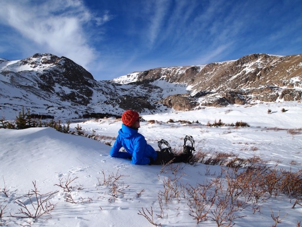 "Snowshoeing at Crested Butte Mountain Resort"