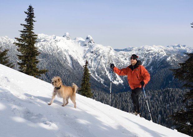 "Snowshoeing at Cypress Mountain"