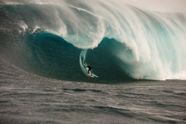 "Surfer at Maroubra North End Point"