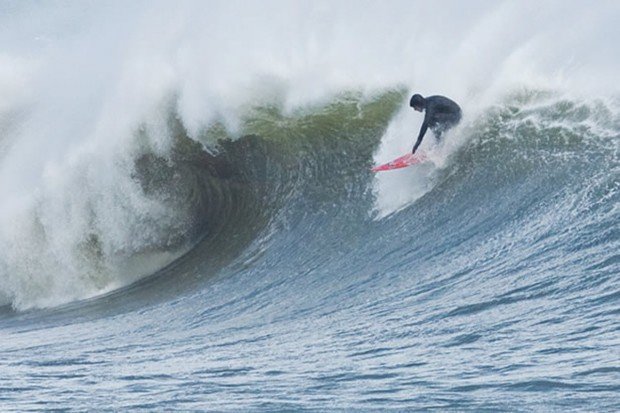 "Surfer at Sandshoes"