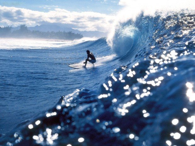 "Surfing Teahupo'o"