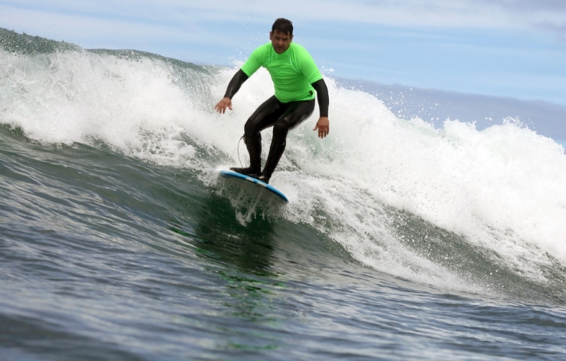 Surfing Gunnery Mornington Peninsula Victoria Australia