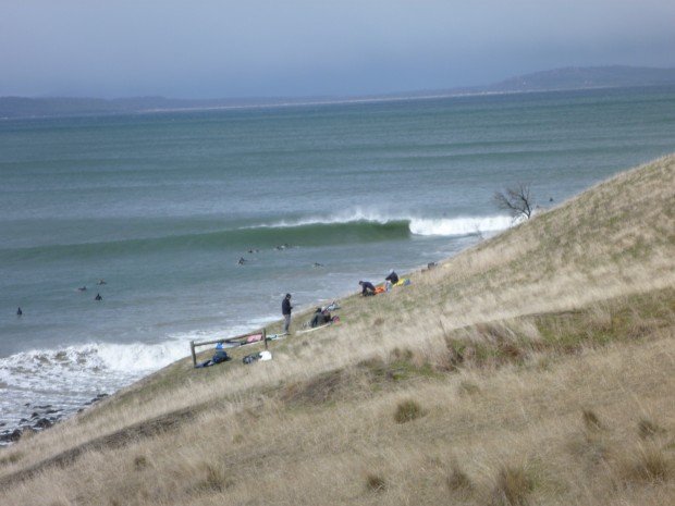 "Surfing at Lauderdale Point"