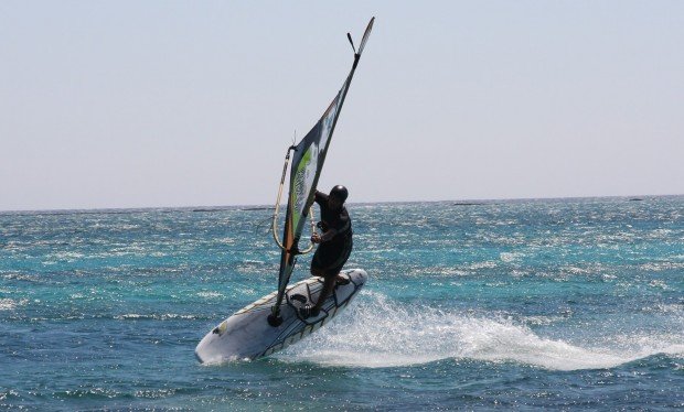 "Windsurf in Elafonisi"