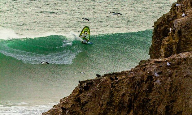 "Windsurfing Punta de Lobos"