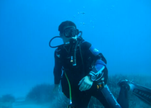 "Scuba Diving in Kalithea Bay"