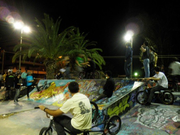 "BMX Freestyle at Chalkida BMX Park"