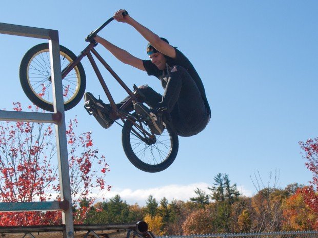 "BMX Freestyle at Chalkida BMX Park"