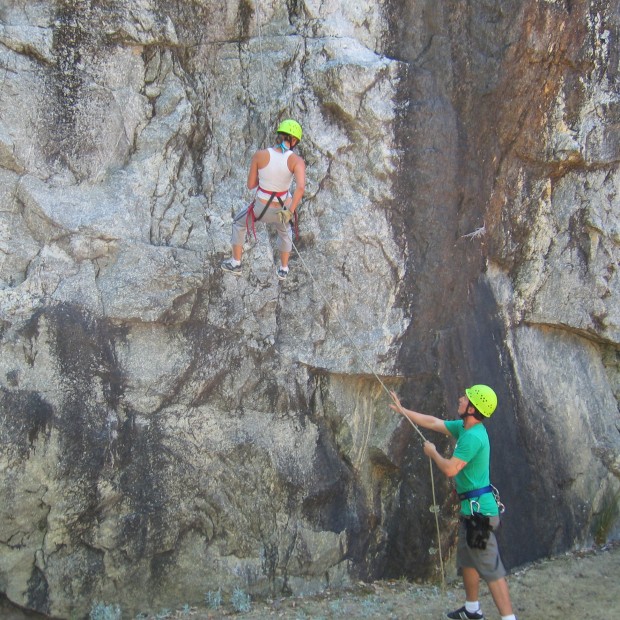 "Rock Climbing at Churchmans Brook Perth"
