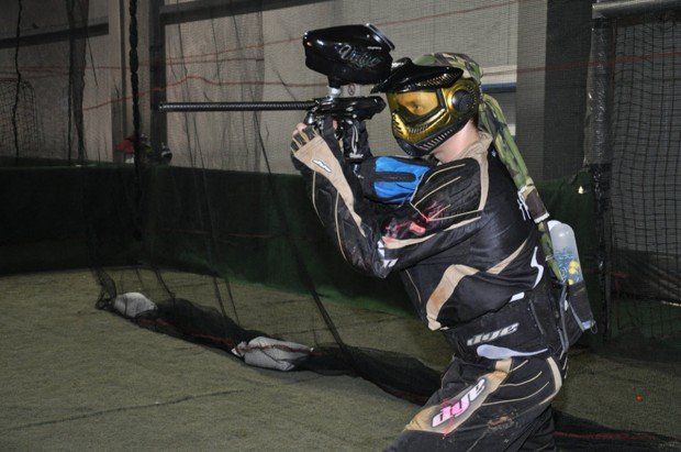 "Paintball game in Berlin-Spandau"