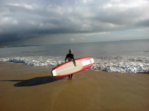 "SUP at Praia do Guincho"