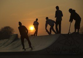 Clapham Skatepark, London