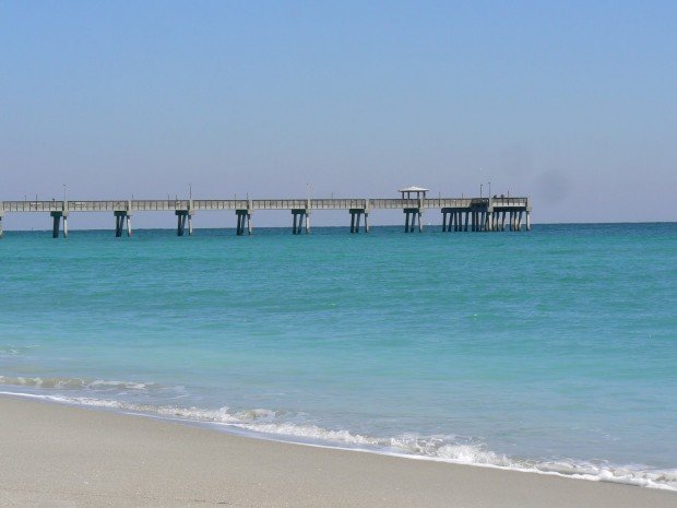 "Skimboarding at Dania Beach"