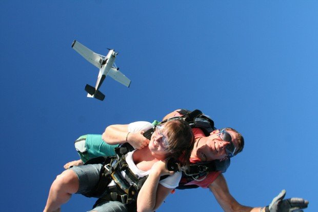 "Skydiving at Port Aransas Corpus Christi"