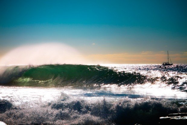 "Surfing Point Cartwright, Queensland"