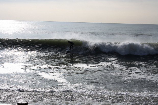 "Surfing at East Wittering"