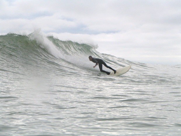 "Surfing at Port Aransas"