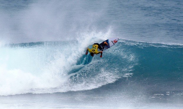 "Surfing at South Old Woman Island"