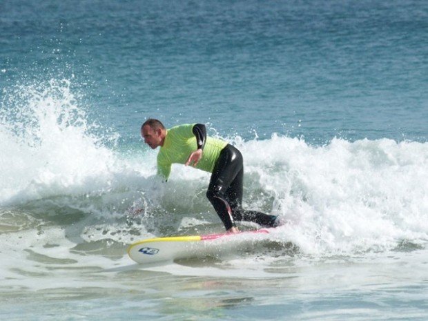 "Surfing at Yanchep Beach"