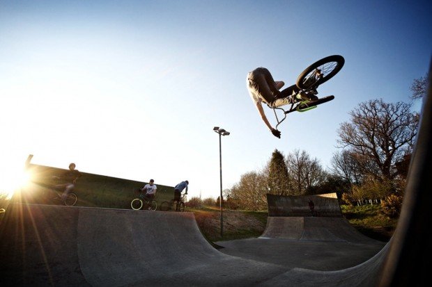 "BMX Rider in Graz"