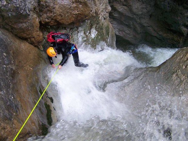 "Bruckgraben Canyoning"