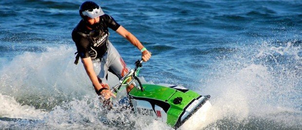 "Jet Skiing at Virginia Beach"