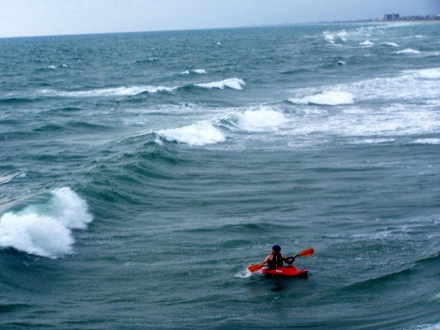 "Kayaking at Atlantic Beach"