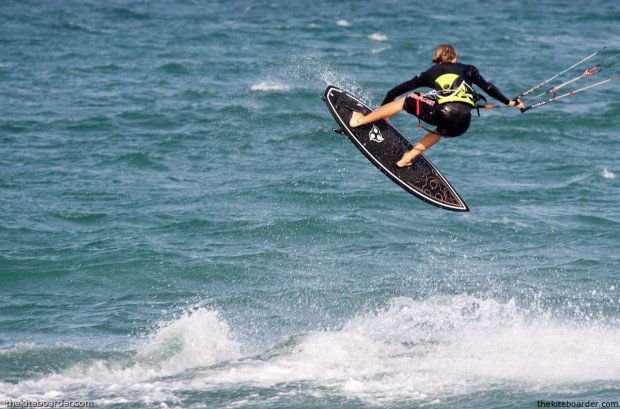 "Kiteboarding at La Ventana"