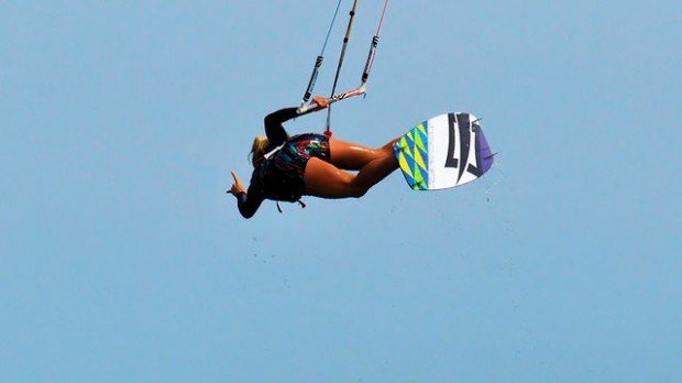 "Kiteboarding at La Ventana"