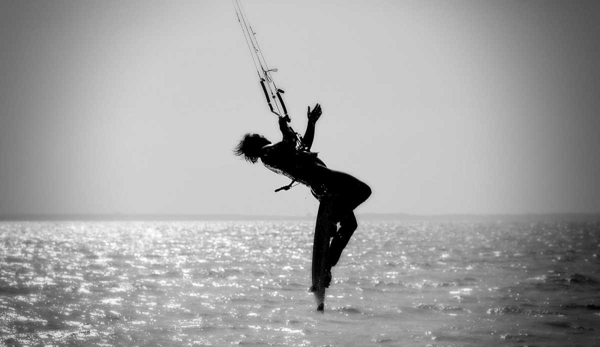 Kiteboarding New Smyrna Beach Daytona Beach Florida USA