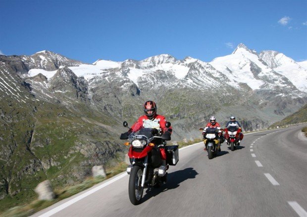 "Motorcyclists in Carinthia"