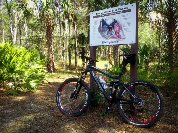 "Mountain Biking at Paisley Woods Bicycle Trail"