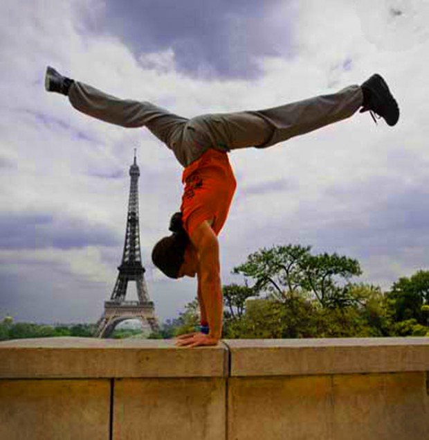 "Paris Le Parkour Athlete"