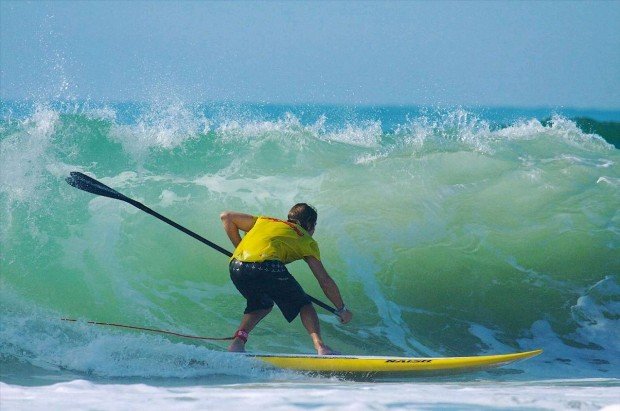 "SUP at Jax Beach"