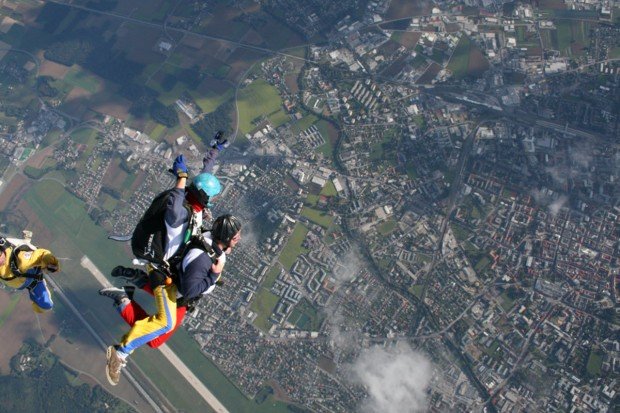 "Skydiving in Klagenfurt"