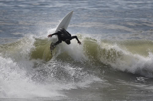 "Surfing at Carolina Beach"