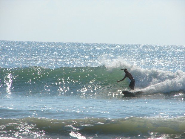 "Surfing at Daytona Beach"