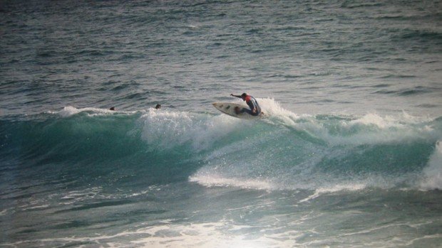 "Surfing in Cap Saint Louis"